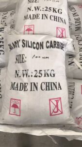 Grão de jateamento de SiC de carboneto de silício preto  -2-