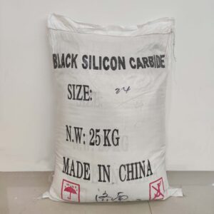 Grão de jateamento de SiC de carboneto de silício preto  -1-